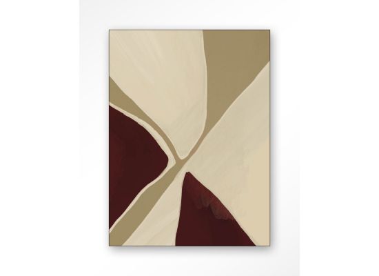 Wanddecoratie Pandora bruin