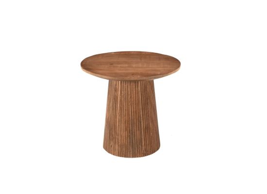 Bijzettafel Salvatora mangohout bruin