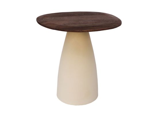 Bijzettafel Marroni mangohout organisch