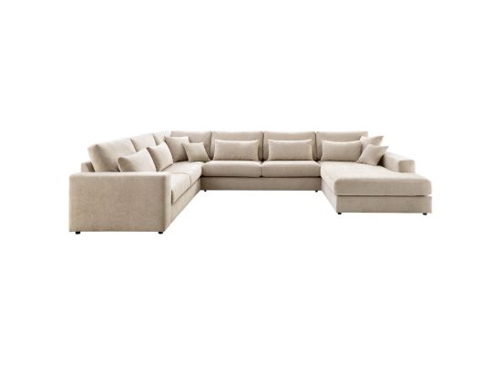 Hoekbank Rovella beige links