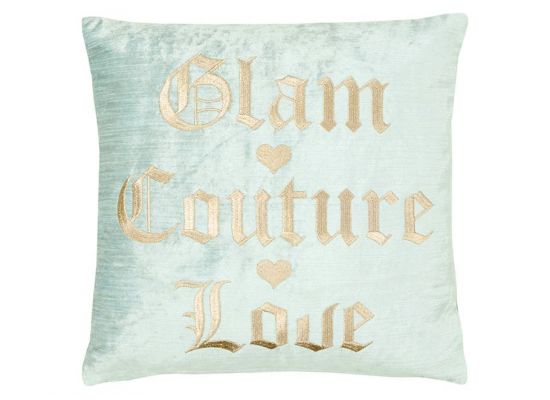 LD Glam it up cushion Blue 40x40