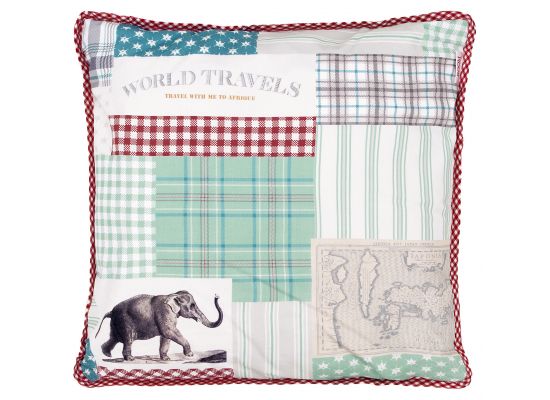 R7 Explorers cushion multi 50x50