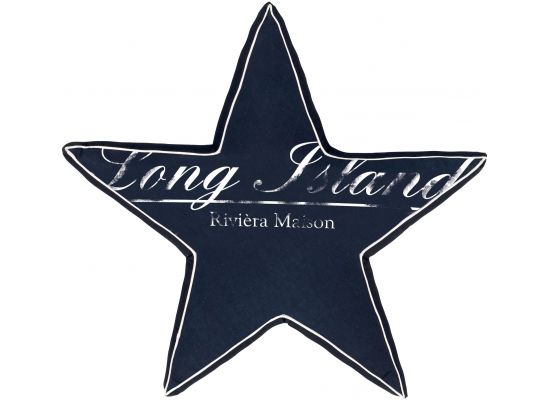 RM Star cushion Navy 50x50