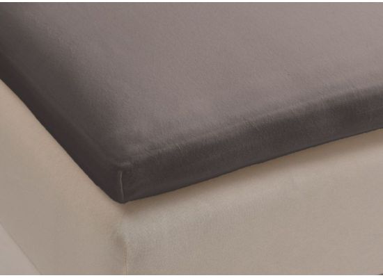 BH jersey taupe splittop 140x200/21