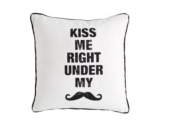 KA Moustache White 50x50