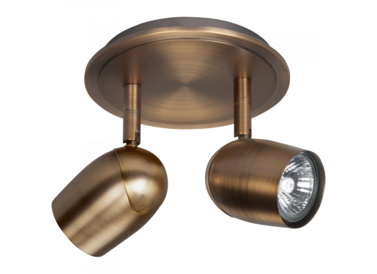 Plafondlamp Ovale 2L