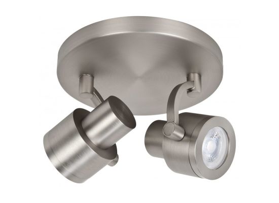 Spot Alto Nikkel 2lichts GU10