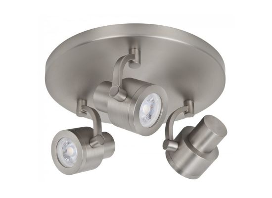 Spot Alto Nikkel 3lichts GU10