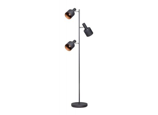 Edge vloerlamp zwart metaal