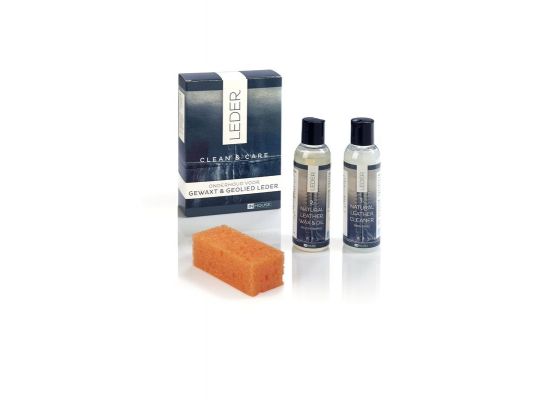 clean & care gewaxt & geolied leder