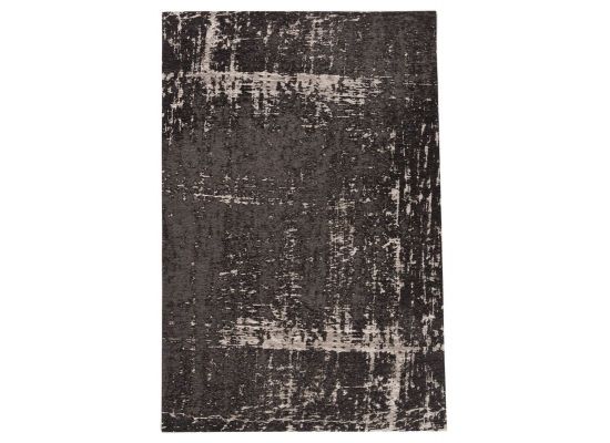 Vloerkleed Priso zwart 200x290cm