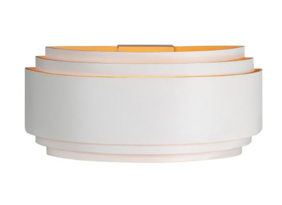 Scudo Wandlamp 1 lichts 20 cm Messing