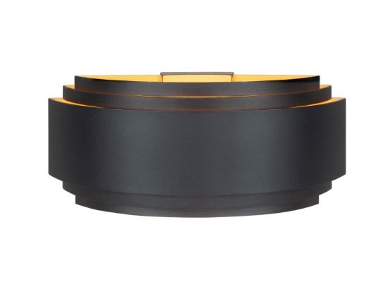 Scudo Wandlamp 1 lichts 20 cm Messing