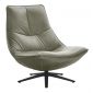 Fauteuil Monzone groen leer Express Delivery