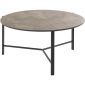 Salontafel Montona HPL brons rond 80cm