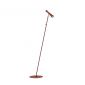 Vloerlamp Pizia metaal rood