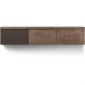 TV-meubel Lorina medium hangend dark mango