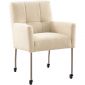 Eetkamerstoel Janinto beige