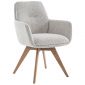 Eetkamerstoel Jasmia beige hout