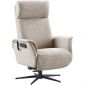 Relaxfauteuil Heranti met sta-op L grijs