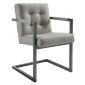 armstoel contiro met carre grey